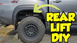 HOW TO LIFT THE REAR OF A 2022+ NISSAN FRONTIER