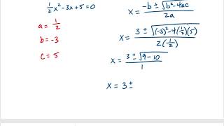 Chapter 0.4 - Zeros of Functions - The Quadratic Formula and Factoring