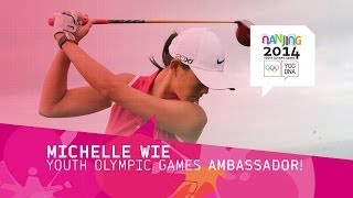 USA golfer Michelle Wie announced as Youth Olympic Games Ambassador