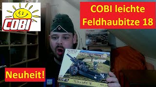 COBI Neuheit April 2023!!! Leichte Feldhaubitze 10,5cm 18, SET 2292, 132 Teile