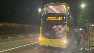 Dublin Bus Ride | Wright Gemini 3, SG453 | (182-D-15341) | Route L54 to Red Cow Luas