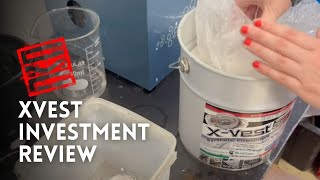 Bluecast XVest Review - The investment meant for casting 3D prints (lost resin casting)