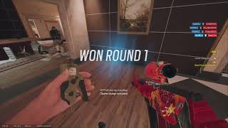 Fuze Vs First Floor of Bank (Rainbow Six Siege)