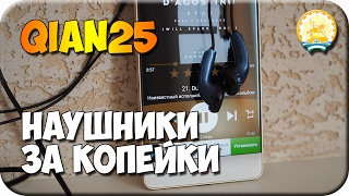 Хорошие наушники за 370 рублей? Qian25