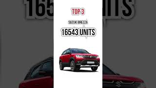 Top 5 best selling cars in july 2023  .. ye toh hona hi thaa 🧐 brezza ne kar dikhaya #shorts