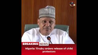 Desitdown News (Nigeria Tinubu orders release of child protestors) #desitdown #news