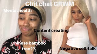 Chit chat GRWM | Going to the club aka living room