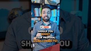 Should  you BOOST your proposal using Connects?