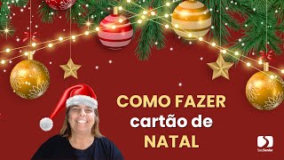 Como fazer CARTÃO de NATAL no CANVA GRATUITO