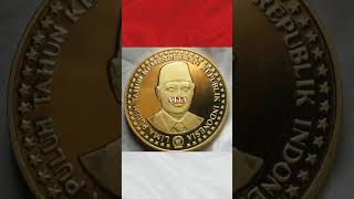 Sejarah Tinggi Koin Emas Bergambar Presiden Soeharto URK TE 1995 di Jual Rp85 Juta #short #sorotan