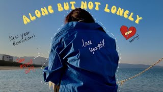 alone but not lonely | take myself out  + therapy session at the beach