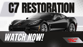 Corvette C7 Transformation with 7-Year Ceramic Coating | Paint Protection in Cornelius, NC