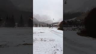 Helicopter rescue Dolomites Italy  #shorts#ski#travel