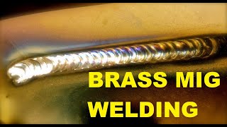 brass Bronze MIG welding practical video