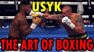 When Oleksandr Usyk Anthony Joshua schooled - Fight Highlights - Boxing Art