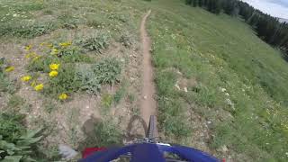 THE HARDEST UPHILL EVER | Grand Targhee Bike Park Wyoming