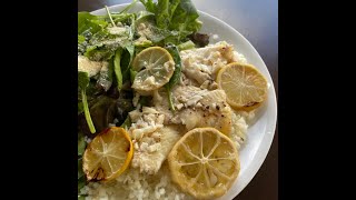 Lemon Butter Garlic Fish