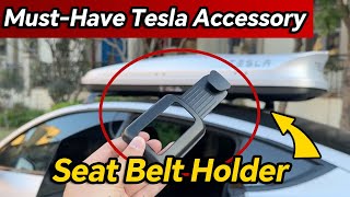 Tesla Model Y Backseat Seat Belt Holder