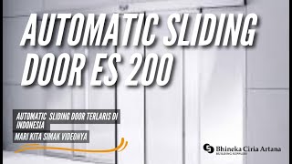 INSTALLASI ES 200 ( Automatic sliding door ) By dormakaba