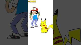 é o tal do....Pichaku #pokémon #shorts  #pikachu #ash #trocadilhos #animação