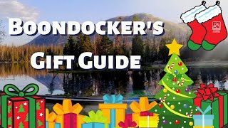 Boondocker's Camping Gift Guide