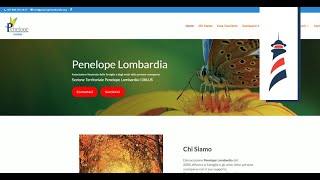 Creazione Sito Web per Associazione | Penelope Lombardia