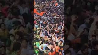 Huge crowd at Raja Singh Ram Navami rally 2024 #2024 #dj #ramnavami #rally #dhoolpet #rajasingh