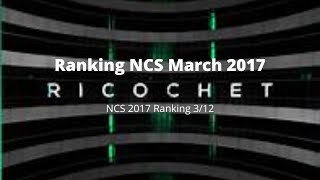 Ranking NCS March 2017