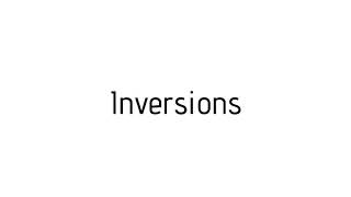 How to pronounce Inversions / Inversions pronunciation