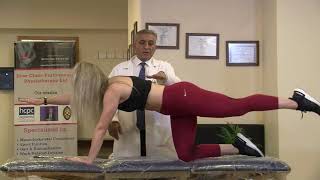 TV 351: How to manage lumbar hyper lordosis with physiotherapy (English Subs) فیزیوتراپی گودی کمر