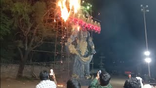 Uppal Mpr Ravan Dahan Celebration 2023 | Nagini dance in Dussehra Ravan Dahan Celebration 2023