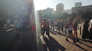 The Zombie Walk Cape Town starts, and so does the stabbing