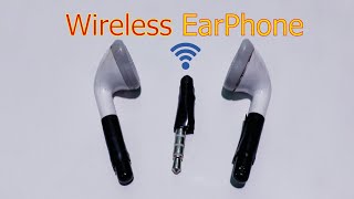 How to Make a Wireless Earphone with LED Sensors