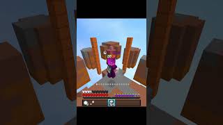 teaching my friend pvp (i just kill him) #pvp #skywars #bedwars