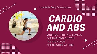 Cardio and Ab Workout for All Fitness Levels