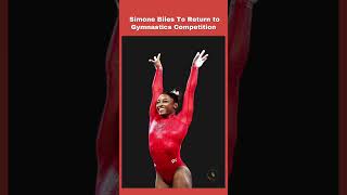 Simone Biles Returns to Gymnastics Competition 🤸🏾‍♂️ #simonebiles