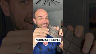 Eating Chocolate 🍫 | Normal people vs psycho | Who are you?