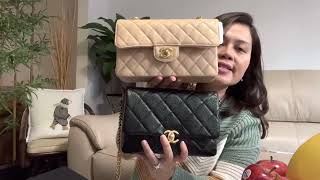 Chanel 22p unboxing! Chain melody bag! #chanel22p#chanel melody bag