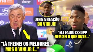 🚨 NOSSA! Olha a inesperada ATITUDE DE CARLO ANCELOTTI com VINI JR e com REAL MADRID (SURPREENDENTE)