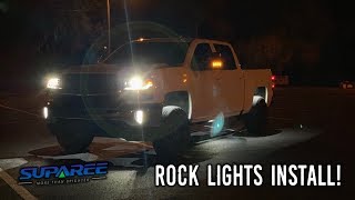 Rock Lights Install w/ Pegasus! (Suparee LED Rock Lights)