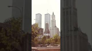 The Twin Towers throughout the years #nyc #shorts #remember