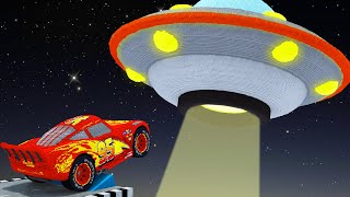 TESTING CARS vs UFO in Teardown