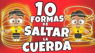 10 maneras de saltar la cuerda!!!