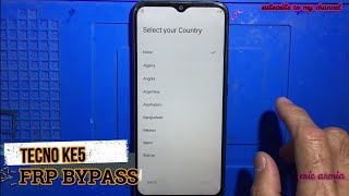 TECNO KE5 - TECNO SPARK Go 2020 - FRP BYPASS - GOOGLE ACCOUNT BYPASS SOLUTION 2022