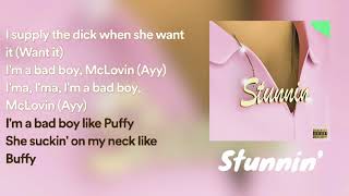 Curtis Waters, Harm Franklin - Stunnin' (Lyrics)🎶