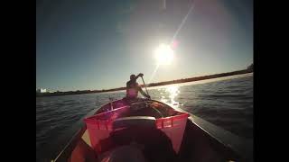 Evening Paddle on Frame Lake