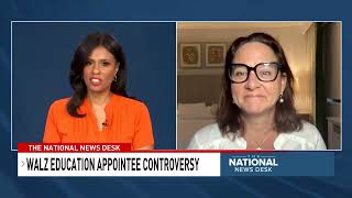 Gov. Walz Education Appointee Controversy - Erika Sanzi, The National News Desk 9-27-24