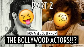 WHO AM I CHALLENGE Pt. 2 (Actors) | Bollywood Fun Quiz Questions with Answers Video 2019