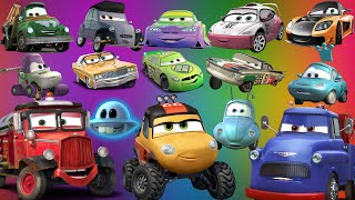 Looking For Disney Pixar Cars 3 Lightning Mcqueen, Doc Hudson, Bobby Swift, Miss Fritter, Fillmore.