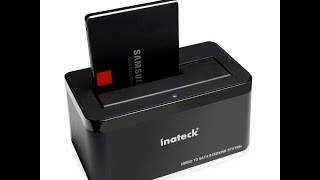 Inateck HardDrive Dock Unboxing